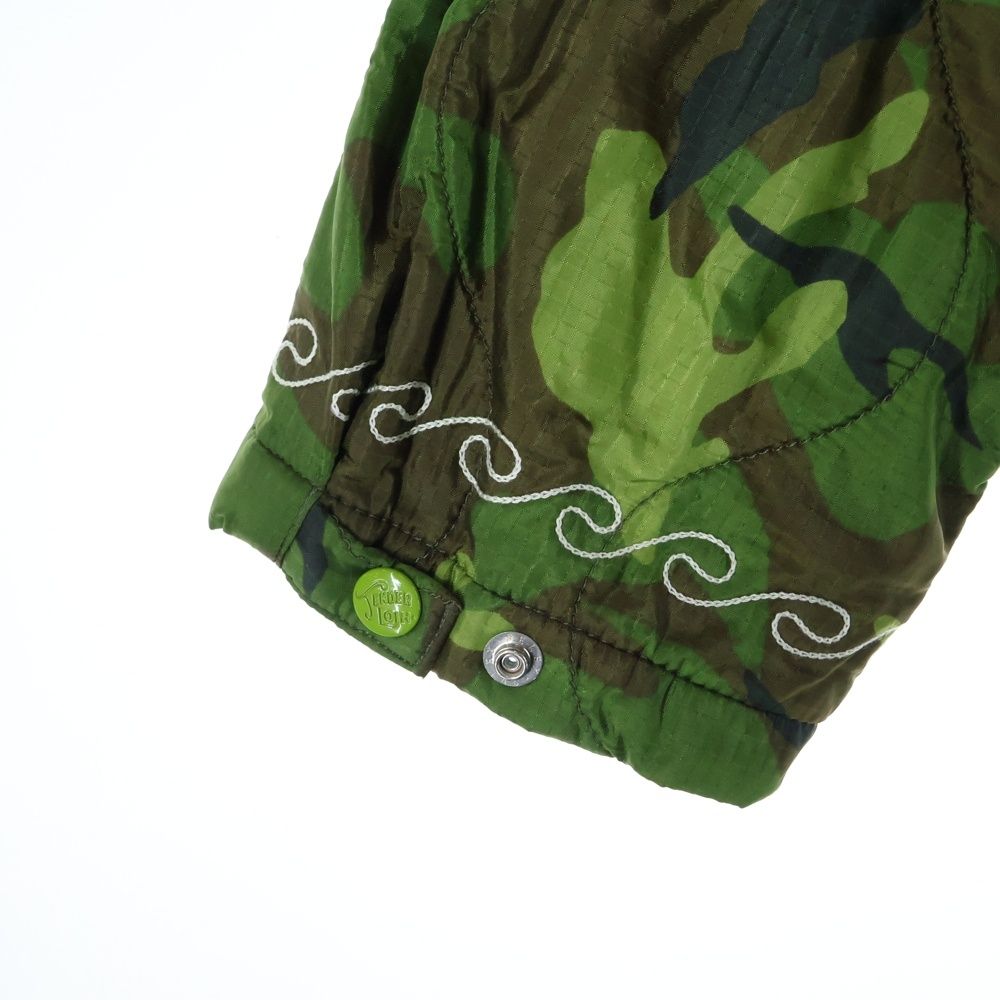 TENDERLOIN (テンダーロイン) 16AW カモフラ 刺繍デザイン ナイロン