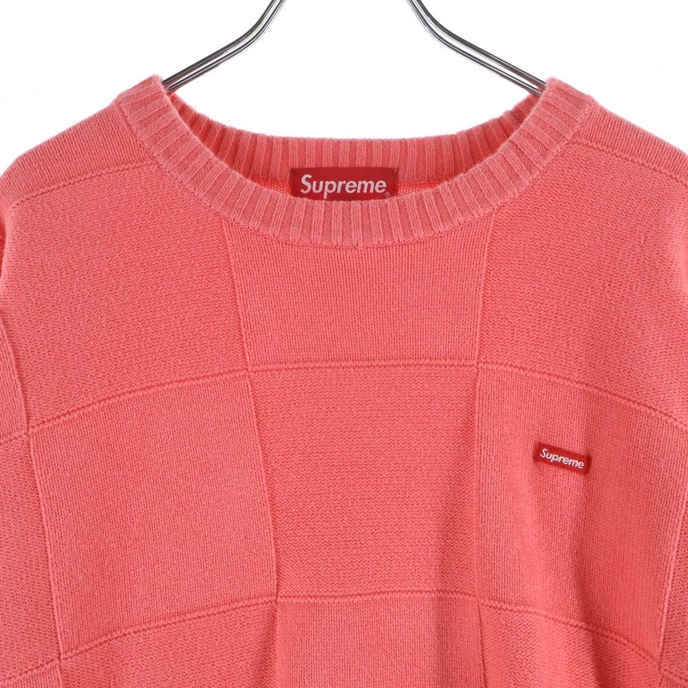 SUPREME (シュプリーム) 21SS Tonal Checkerboard Small Box Sweater