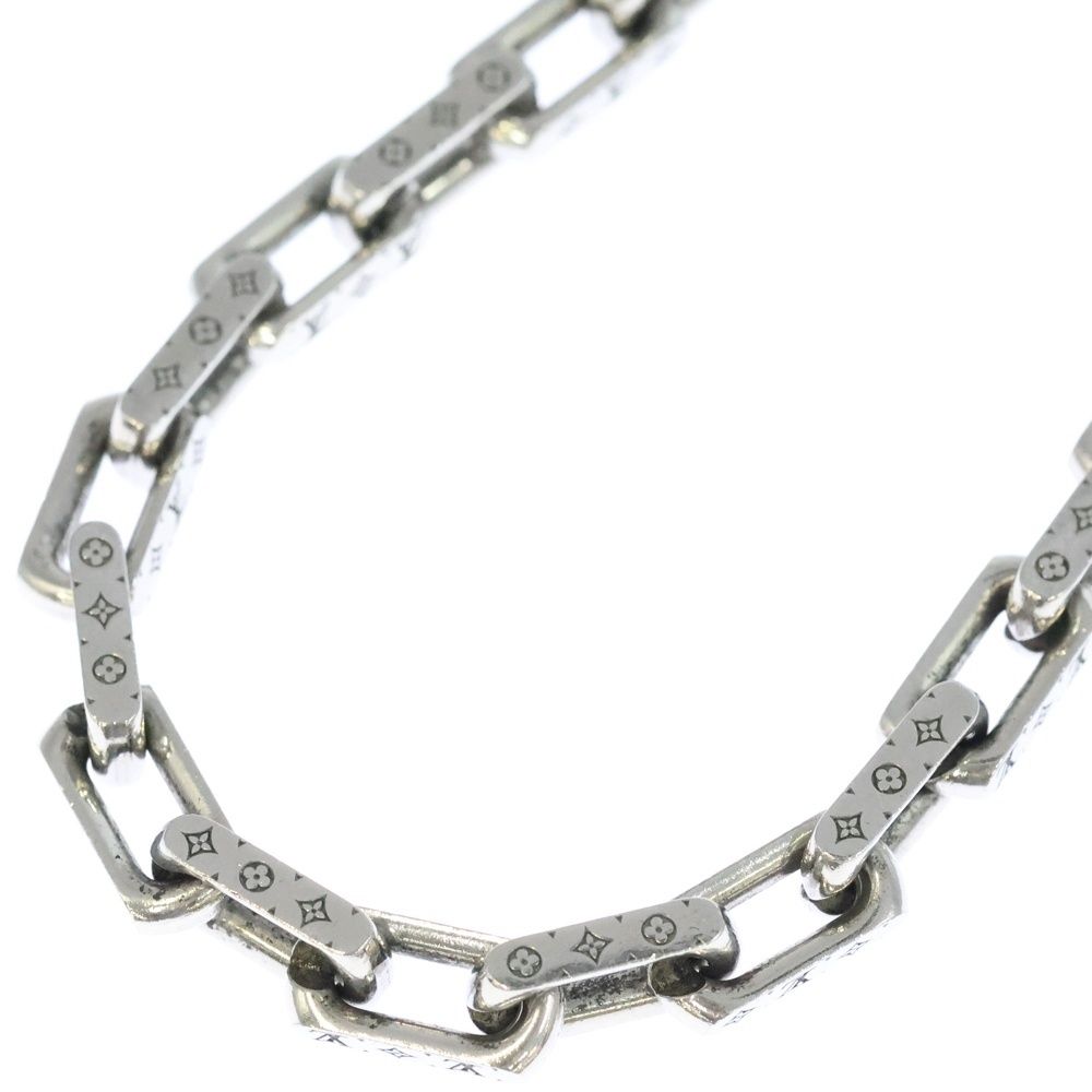 LOUIS VUITTON (ルイヴィトン) コリエ チェーン モノグラム ネックレス