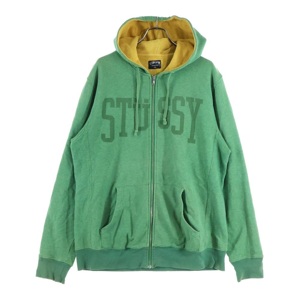 STUSSY (ステューシー) 00s OLD STUSSY ビッグロゴ ジップアップ