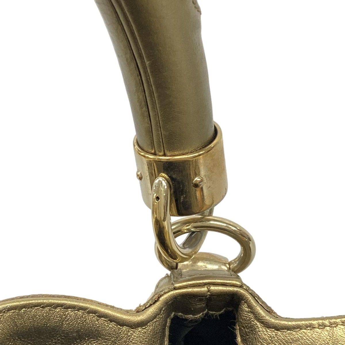 GUCCI(グッチ) ハンドバッグ インディ/GG柄 185566 ベージュ×ブラウン