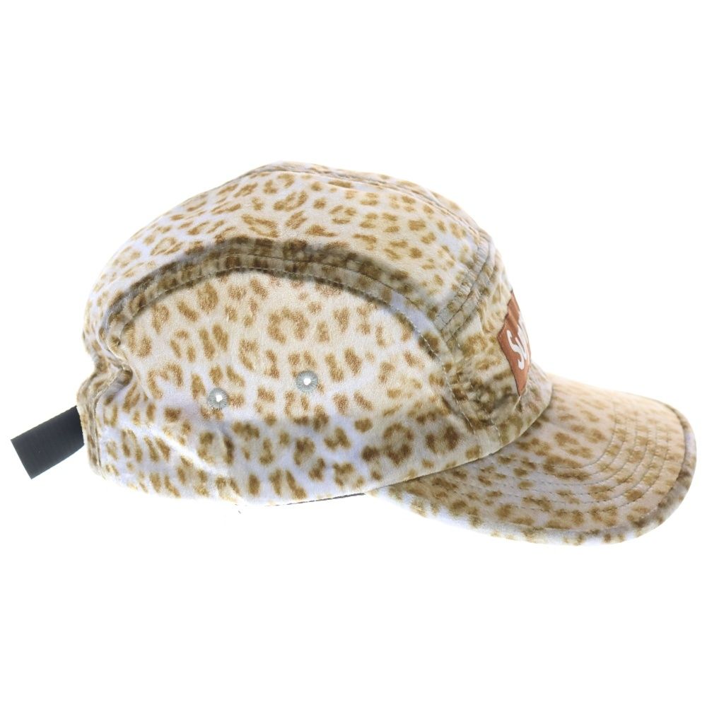 SUPREME (シュプリーム) 24SS Leopard Velvet Camp Cap レオパード