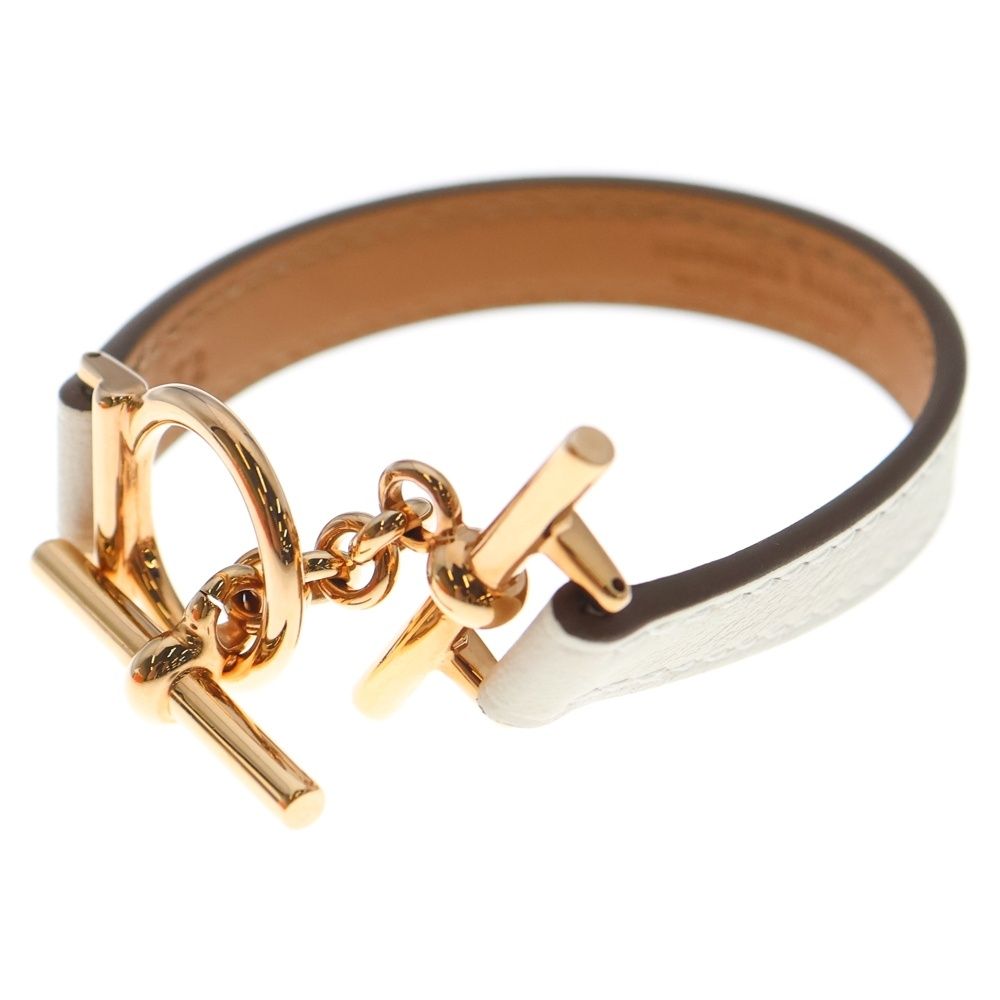 エルメス　ケリー　レザーブレスレット　ナタ　ローズゴールド org.jpg