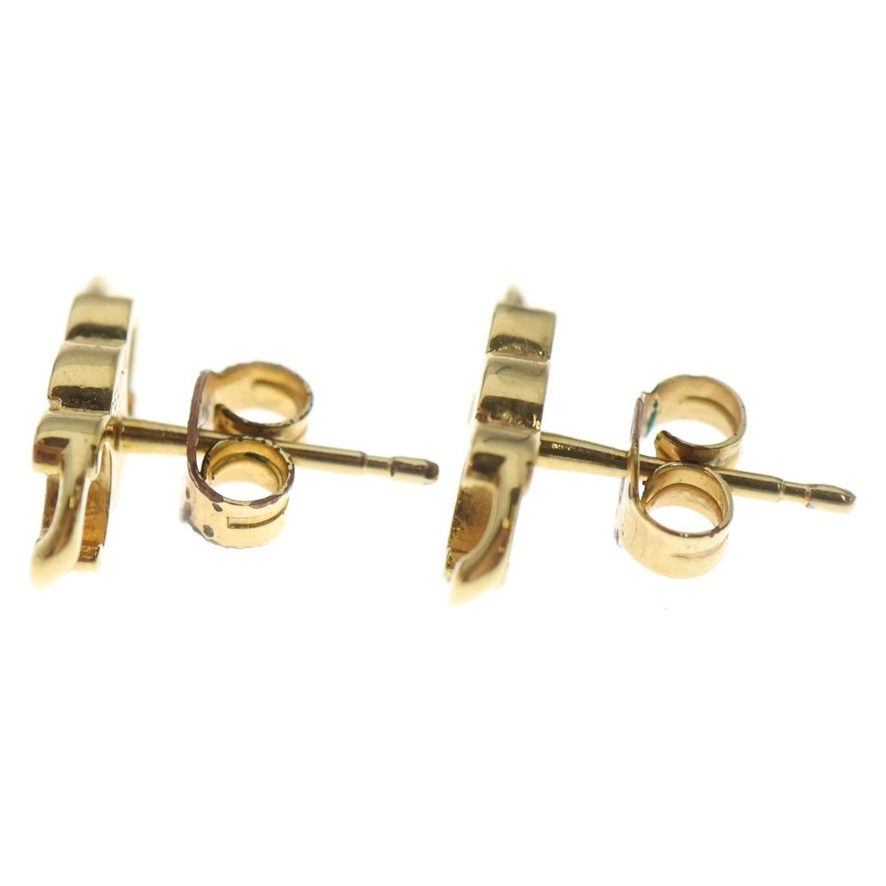 (美品)セリーヌトリオンフ スタッズ / ゴールド CELINE（セリーヌ） ピアス レディース トリオンフ グルメット