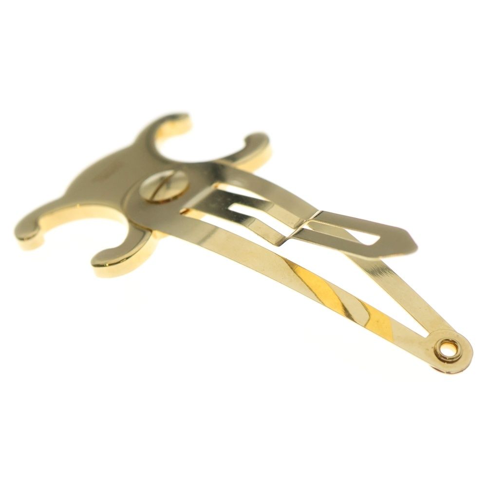 セリーヌ ヘアピン　トリオンフ　ゴールド CELINE（セリーヌ） トリオンフ ヘアピン 髪留め 髪飾り ヘアクリップ