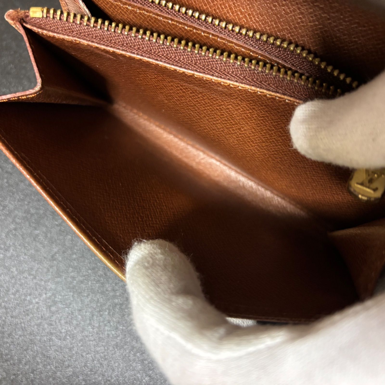 u78 ポルト モネ ジップ Louis Vuitton ルイ ヴィトン モノグラム 二