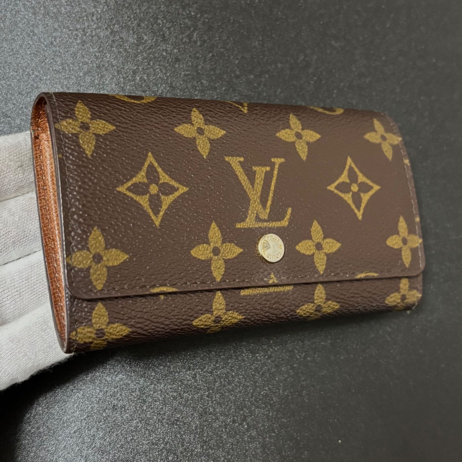 u78 ポルト モネ ジップ Louis Vuitton ルイ ヴィトン モノグラム 二
