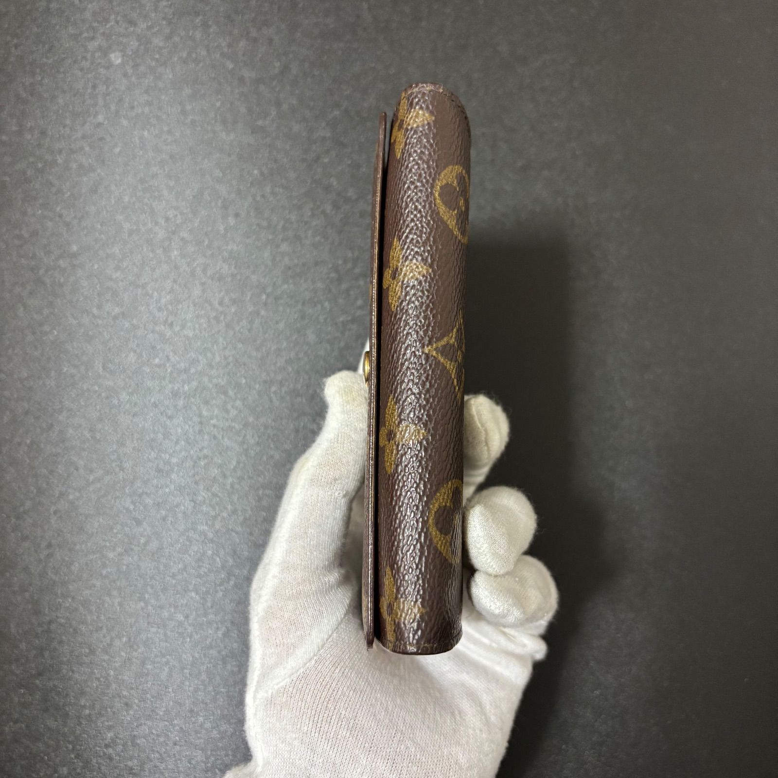 u78 ポルト モネ ジップ Louis Vuitton ルイ ヴィトン モノグラム 二