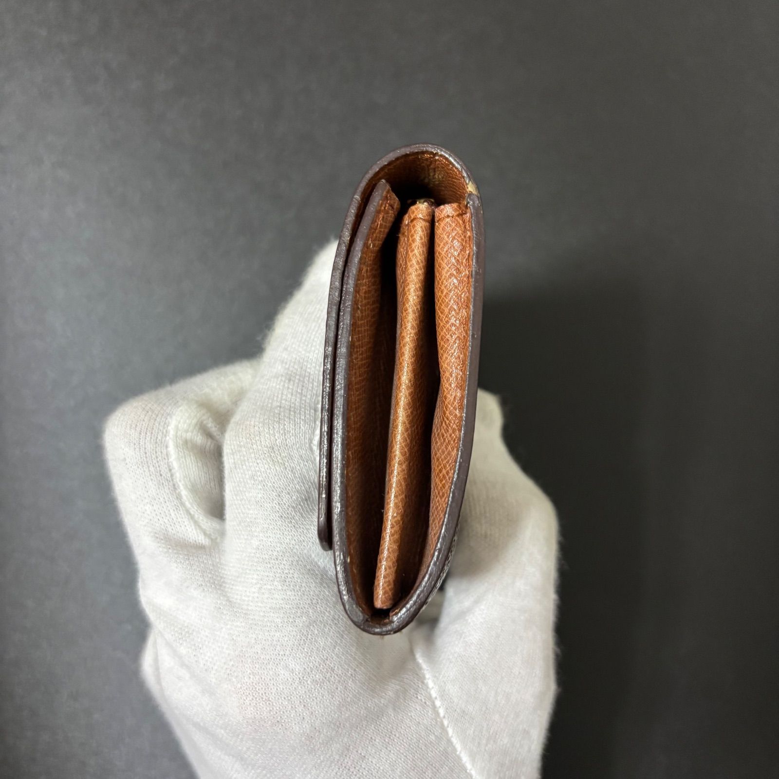 u78 ポルト モネ ジップ Louis Vuitton ルイ ヴィトン モノグラム 二