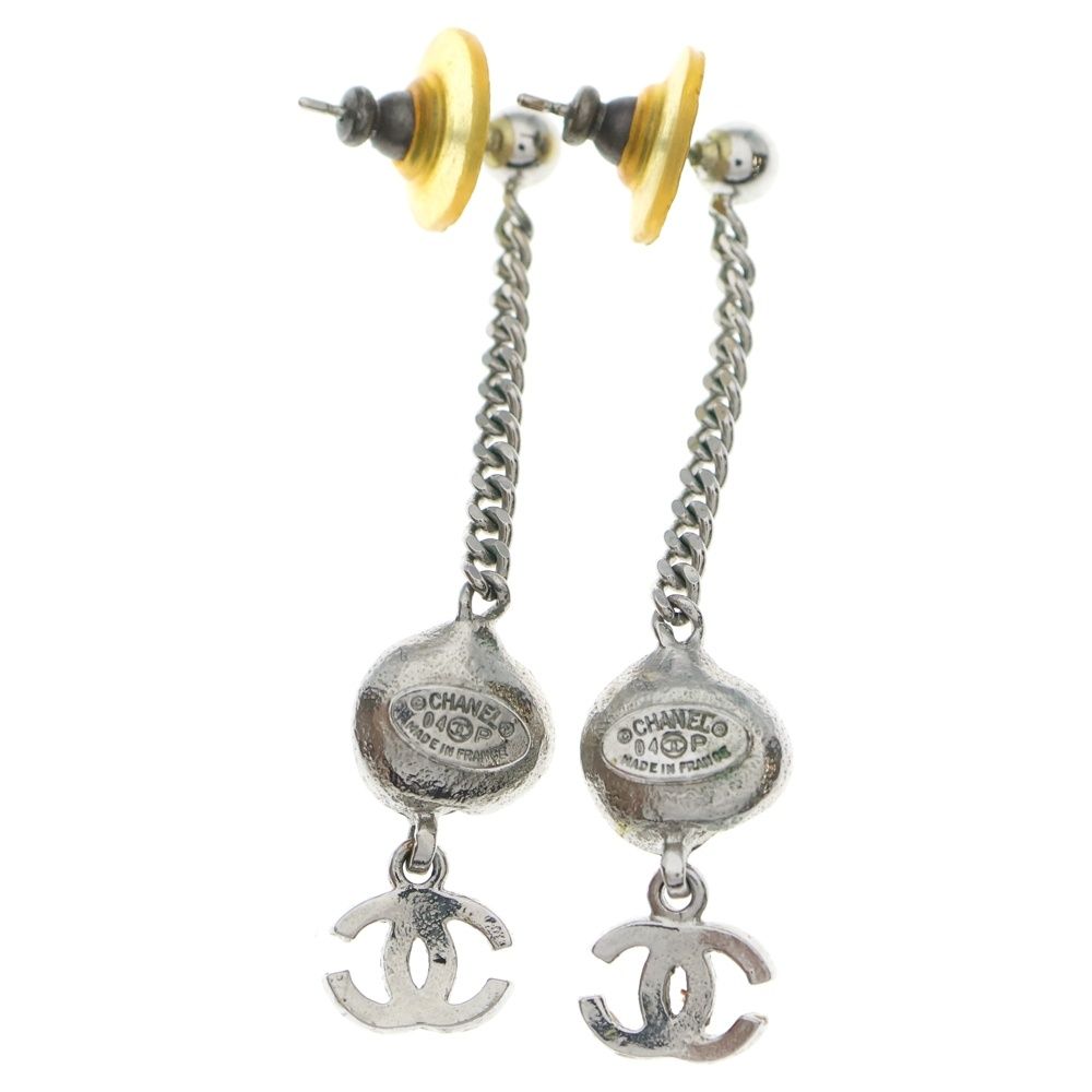 CHANEL (シャネル) ココマーク カメリア フラワーモチーフ ピアス