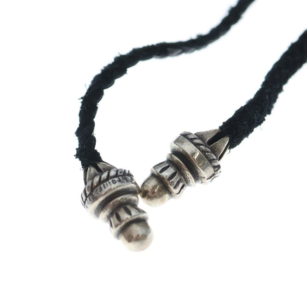 CHROME HEARTS (クロムハーツ) CH CRS SML CL スモールCHクロス レザー 