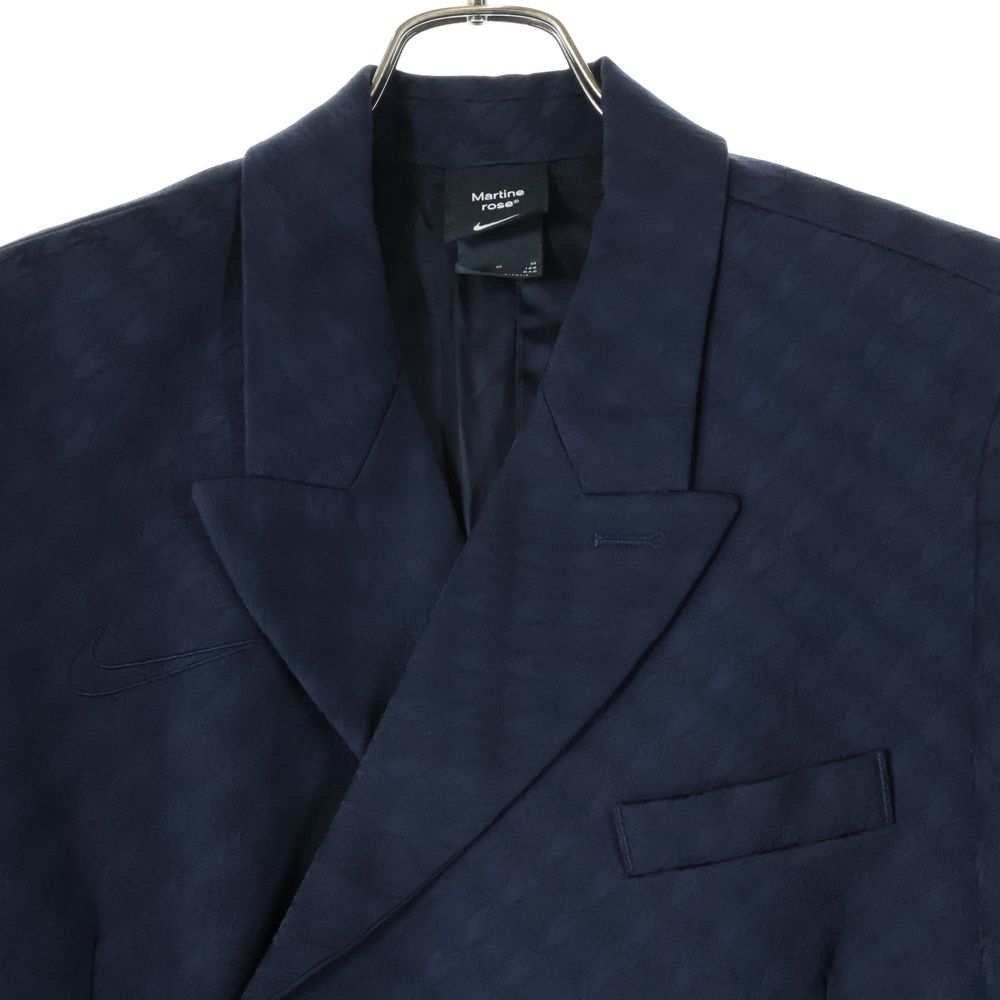 MARTINE ROSE (マーティンローズ) ×NIKE MII JACKET 千鳥柄 ロゴ刺繍