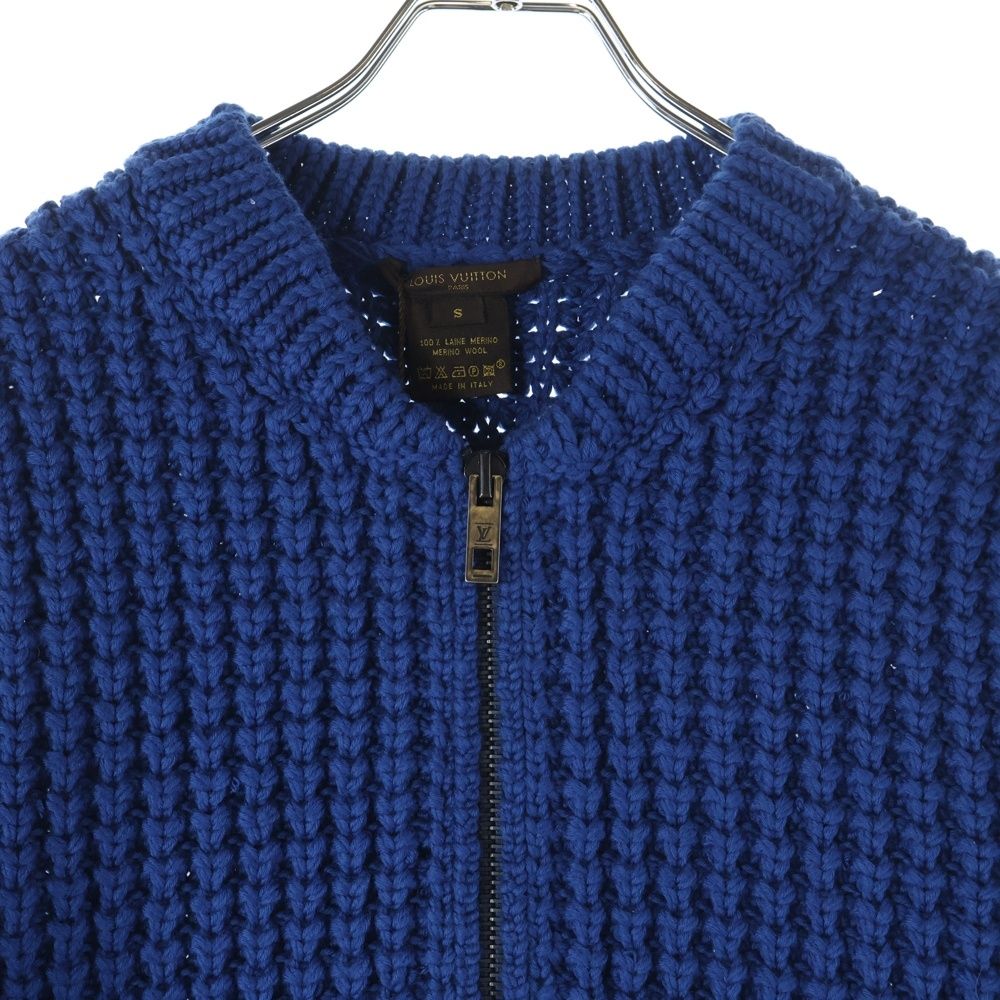 LOUIS VUITTON (ルイヴィトン) ウール ジップアップ ドライバーズ