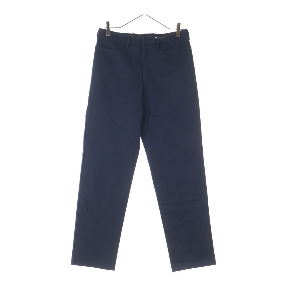 PRADA (プラダ) スラックス スキニーコットンパンツ ネイビー - メルカリ