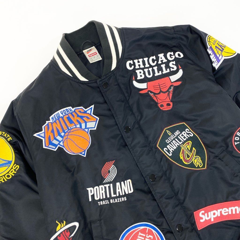 13l27 NIKE Supreme ナイキ × シュプリーム NBA Teams Warm-Up Jaket