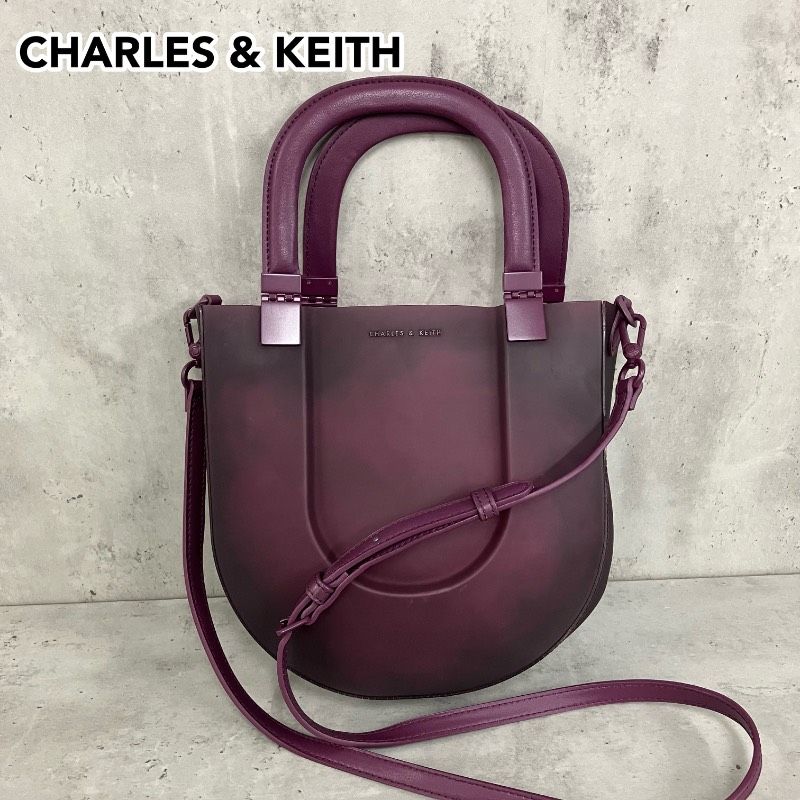 CHARLES&KEITH チャールズアンドキース 2way トートバッグ ショルダー 