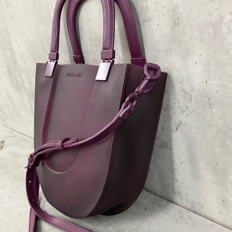CHARLES&KEITH チャールズアンドキース 2way トートバッグ ショルダー 