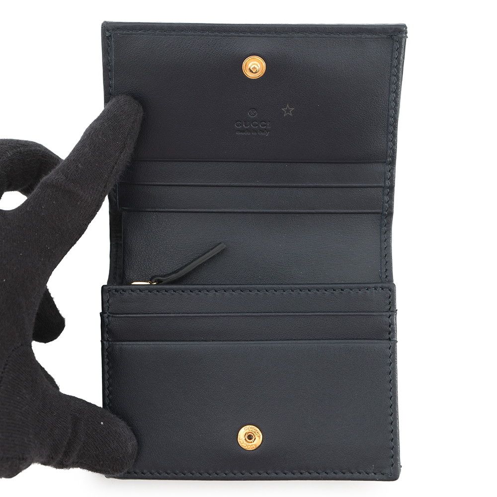 グッチ 二つ折り財布 ホースビット 1955 コンパクトウォレット 621887