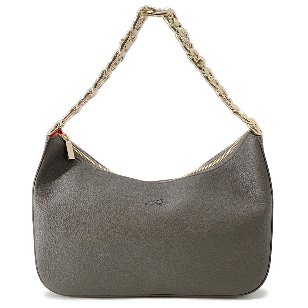 クリスチャン・ルブタン チェーンショルダーバッグ ルビラ レザー