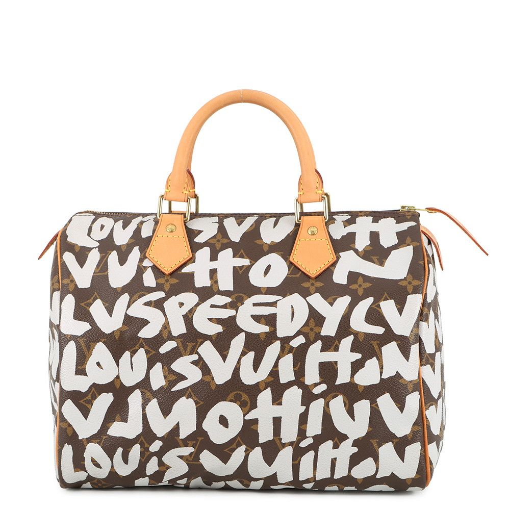 ルイヴィトン ハンドバッグ モノグラム・グラフィティ スピーディ 30