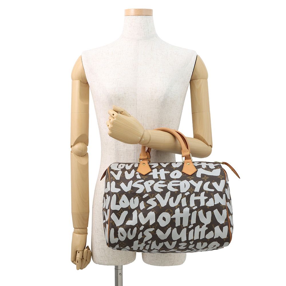 ルイヴィトン ハンドバッグ モノグラム・グラフィティ スピーディ 30