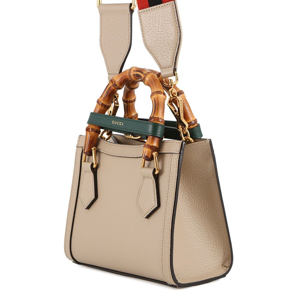 グッチ ハンドバッグ ダイアナ ミニトートバッグ バンブー レザー