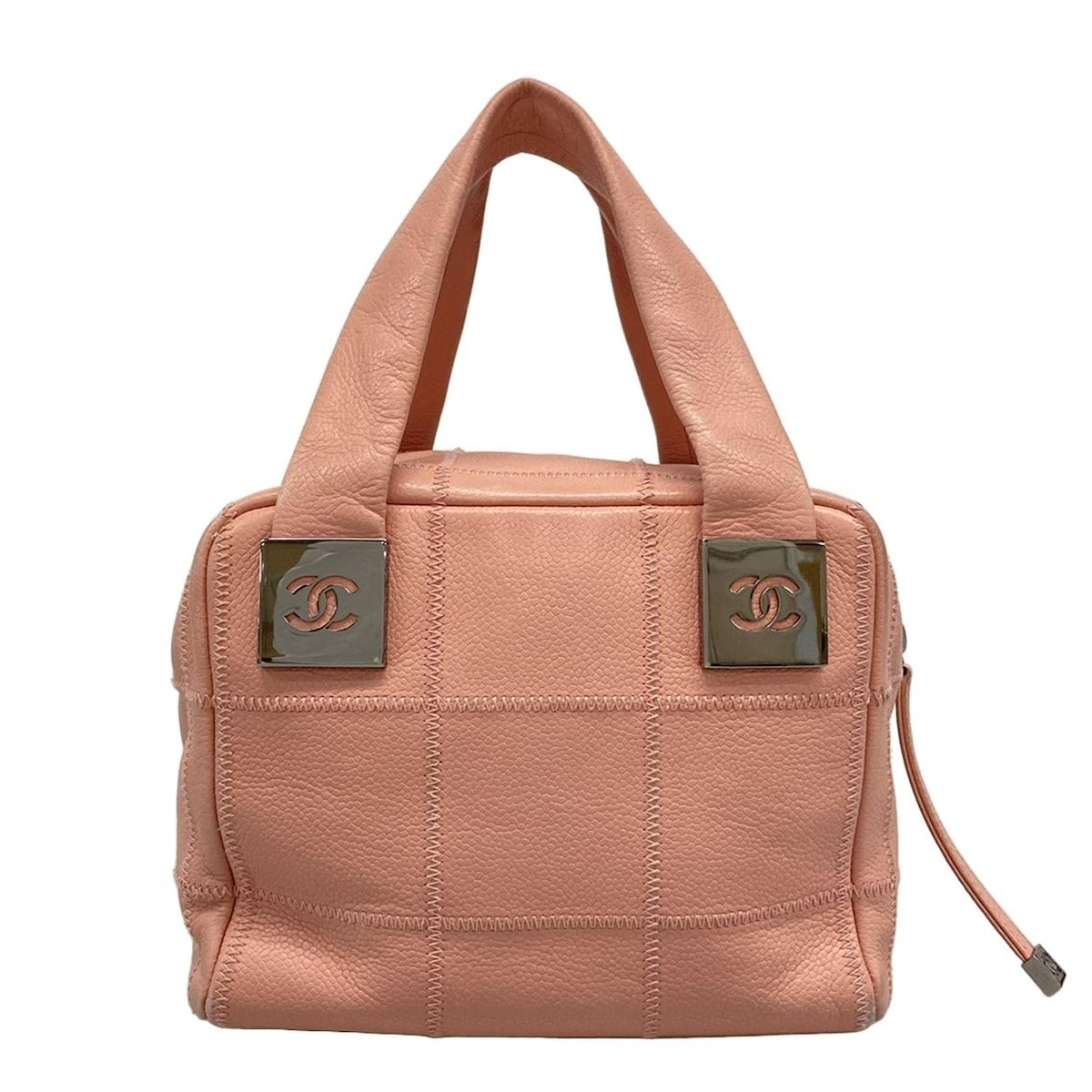 CHANEL(シャネル) ハンドバッグ チョコバー ピンク ココマーク