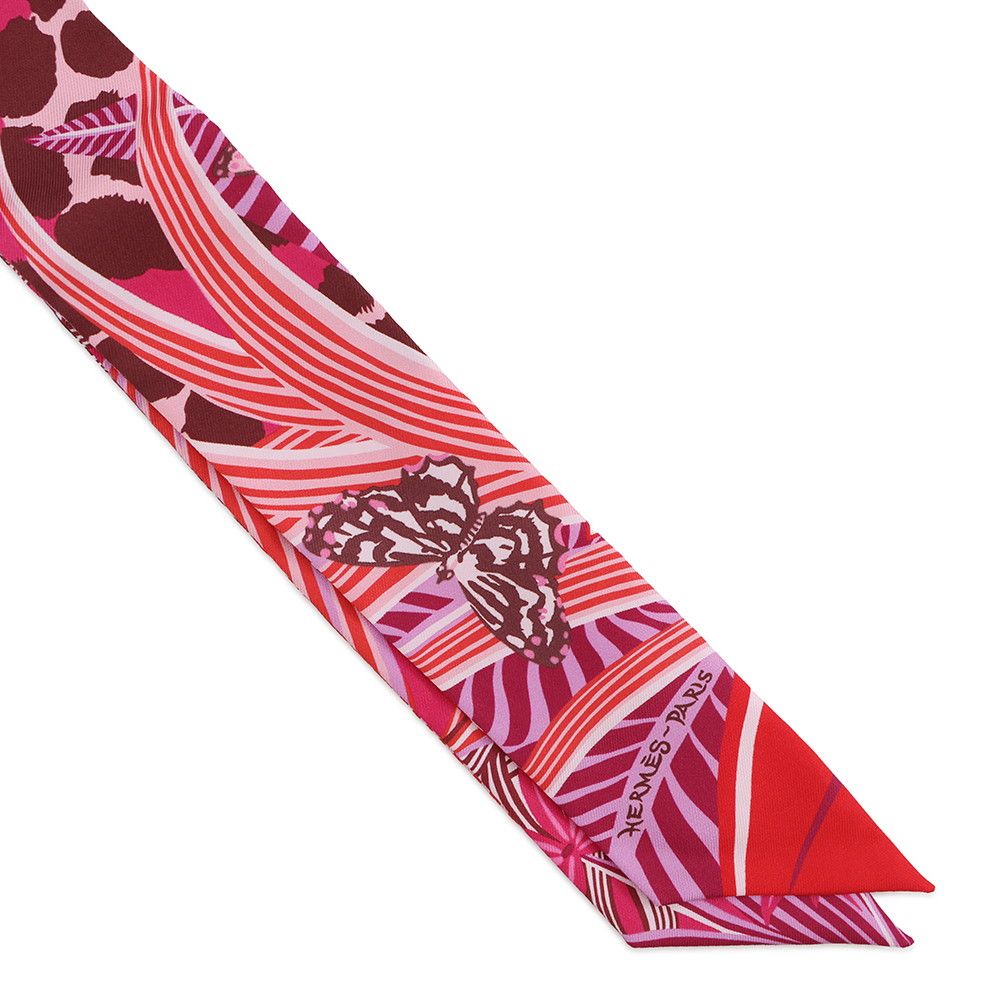 エルメス スカーフ ツイリー ジャガー ケツァール AGUAR QUETZAL