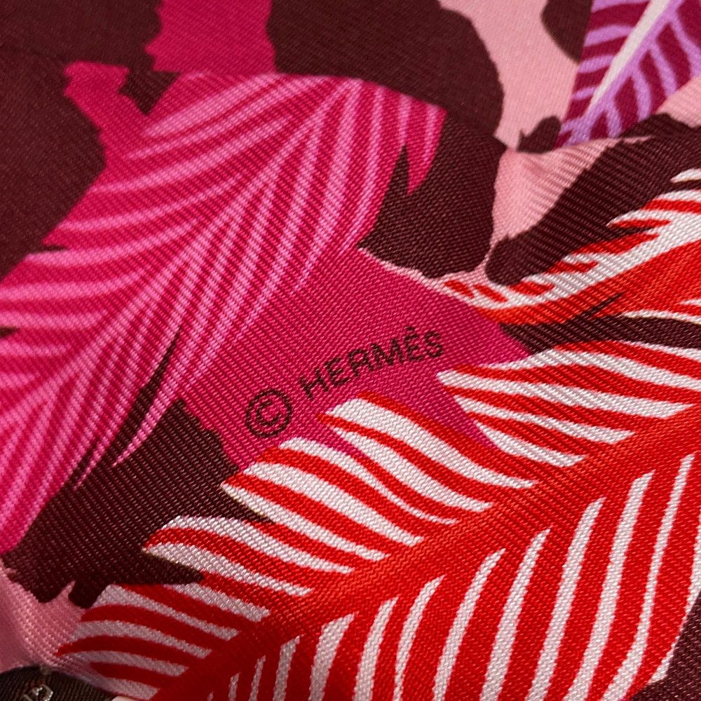 エルメス スカーフ ツイリー ジャガー ケツァール JAGUAR QUETZAL