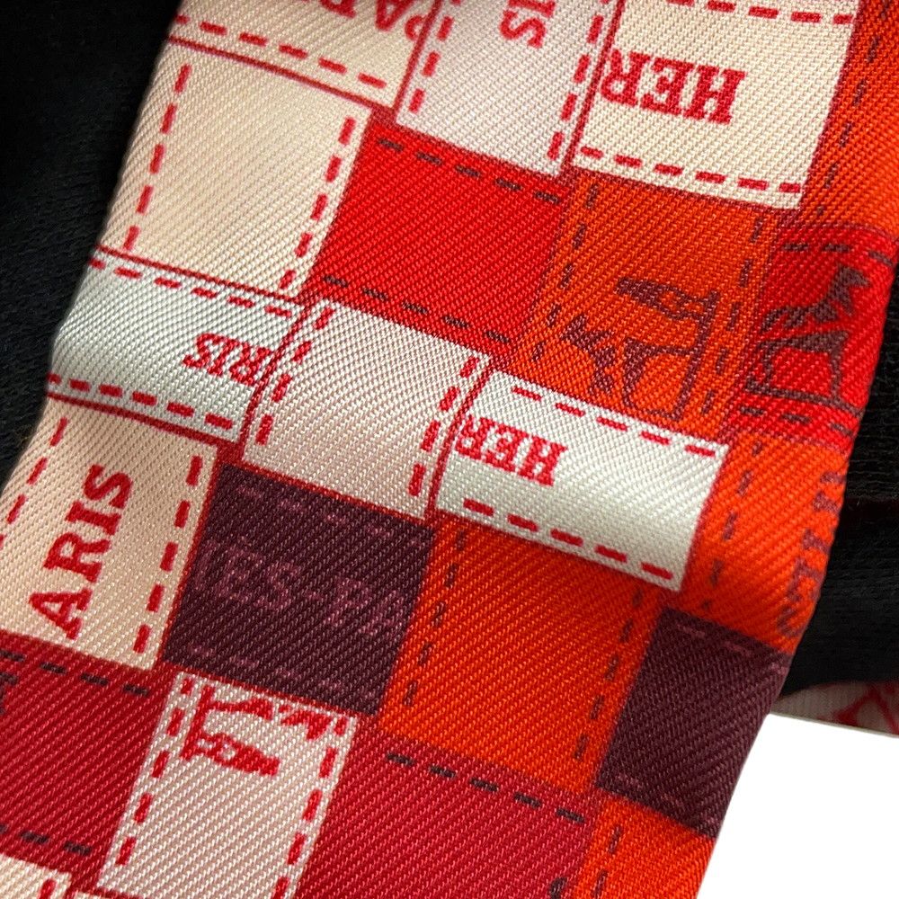 エルメス スカーフ ツイリー ボルデュック・チェック Bolduc au Carre