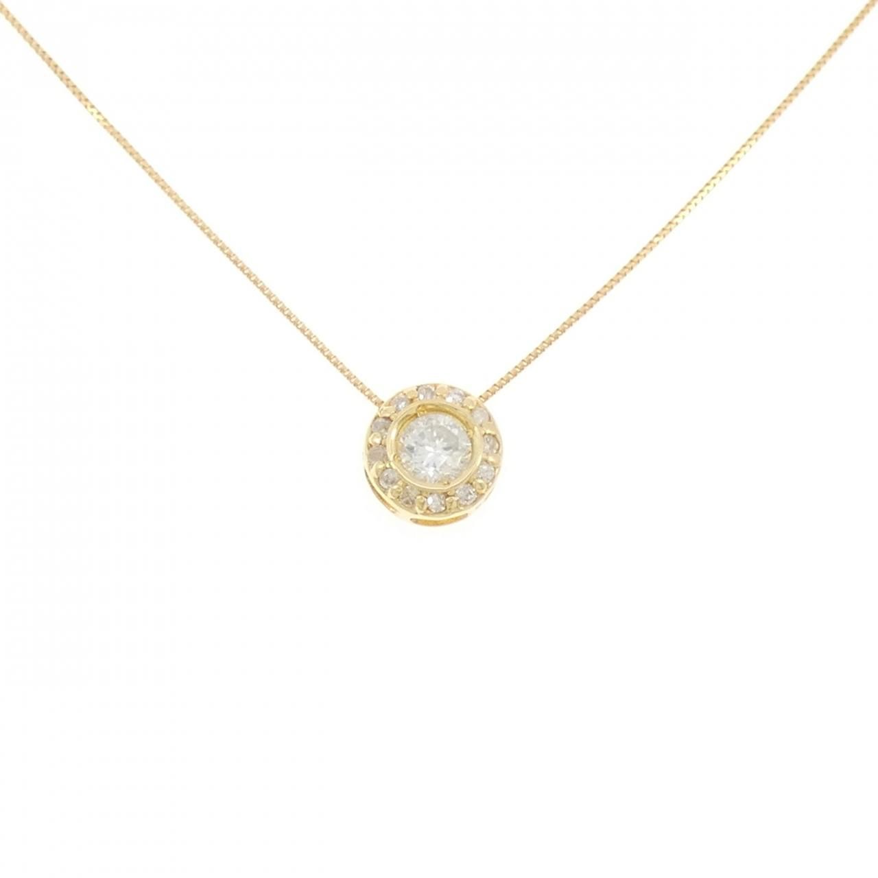 K18YG ダイヤモンド ネックレス 0.30CT 【公式通販】