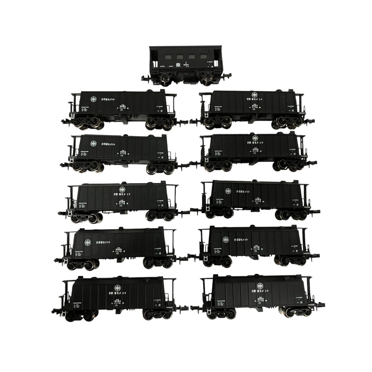 マイクロエース ホキ3100 小野田セメント+ヨ5000 11両セット MICRO ACE A-2087 ホキ3100 小田原セメント ヨ5000 11両セット Nゲージ