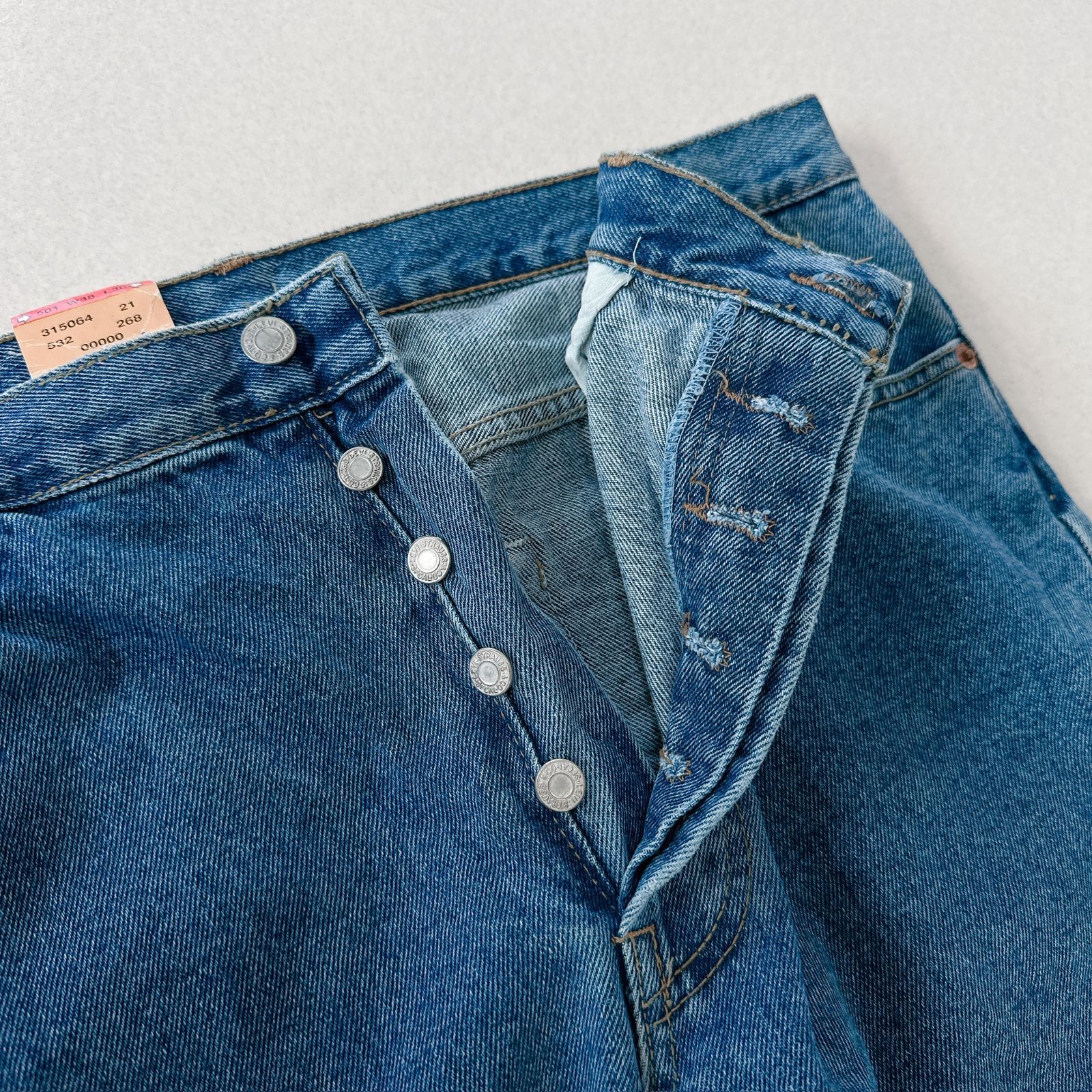 希少デッドストック】90s Levi's 501 USA製 W38 L36 1993年製 濃紺