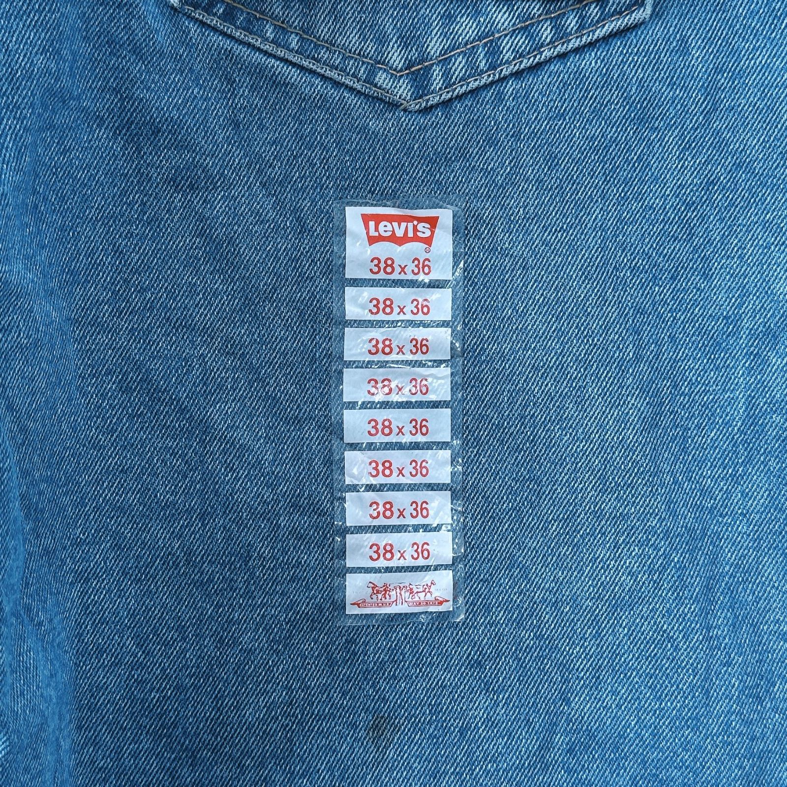 希少デッドストック】90s Levi's 501 USA製 W38 L36 1993年製 濃紺