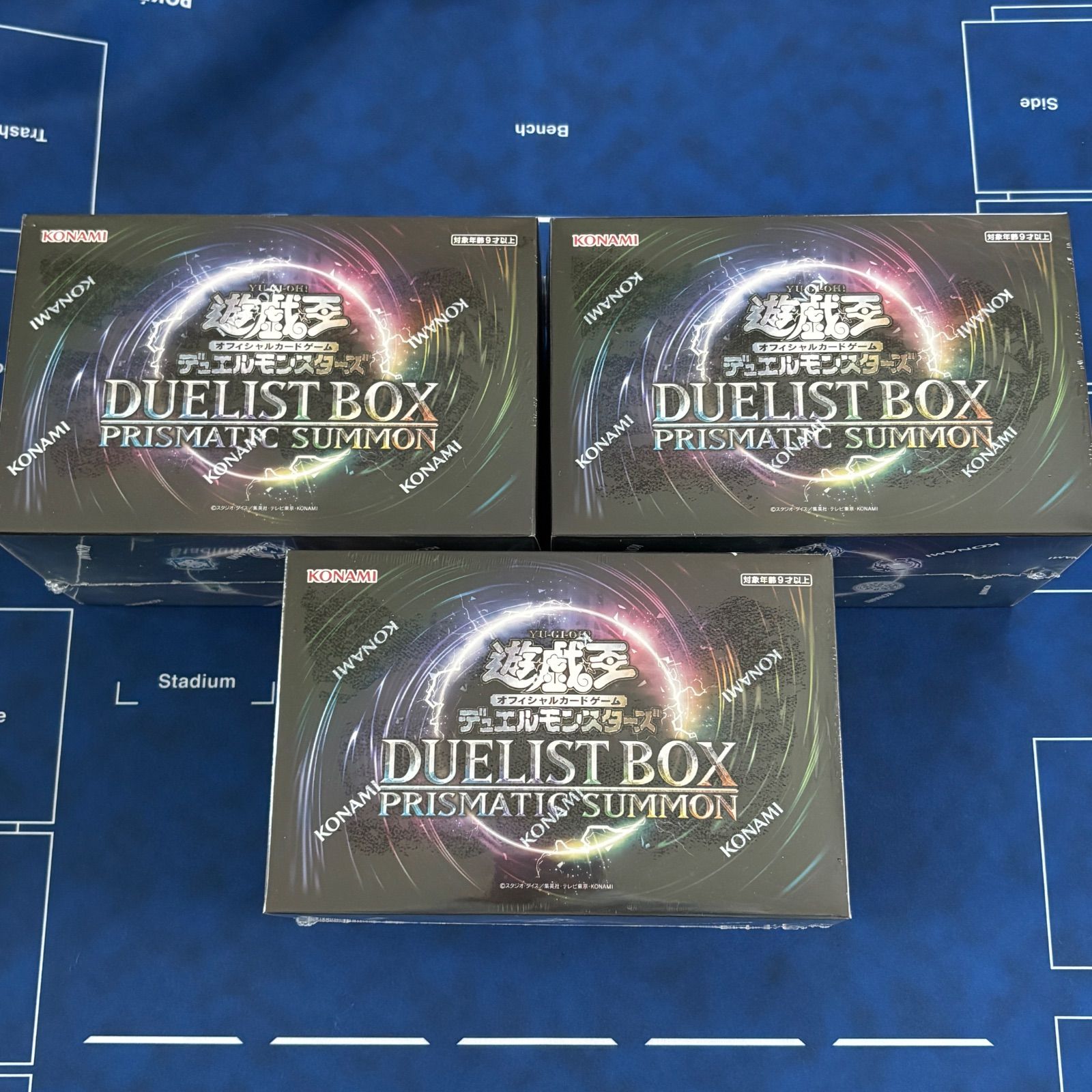 新品未開封　遊戯王　デュエリストボックス　プリズマティックサモン3BOX 遊戯王オフィシャルカードゲーム デュエルモンスターズ 新品・未開封