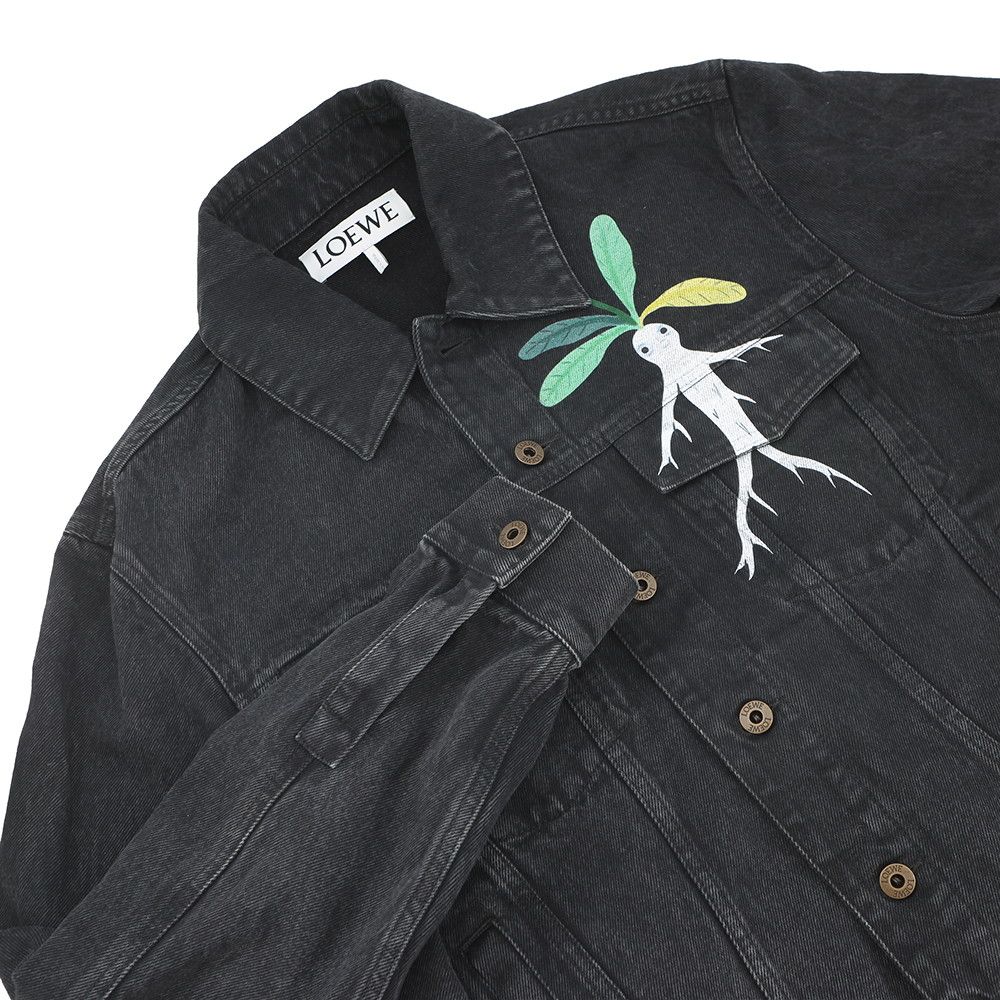 ロエベ ジャケット SUNA FUJITAコラボ マンドラゴラ デニムジャケット  