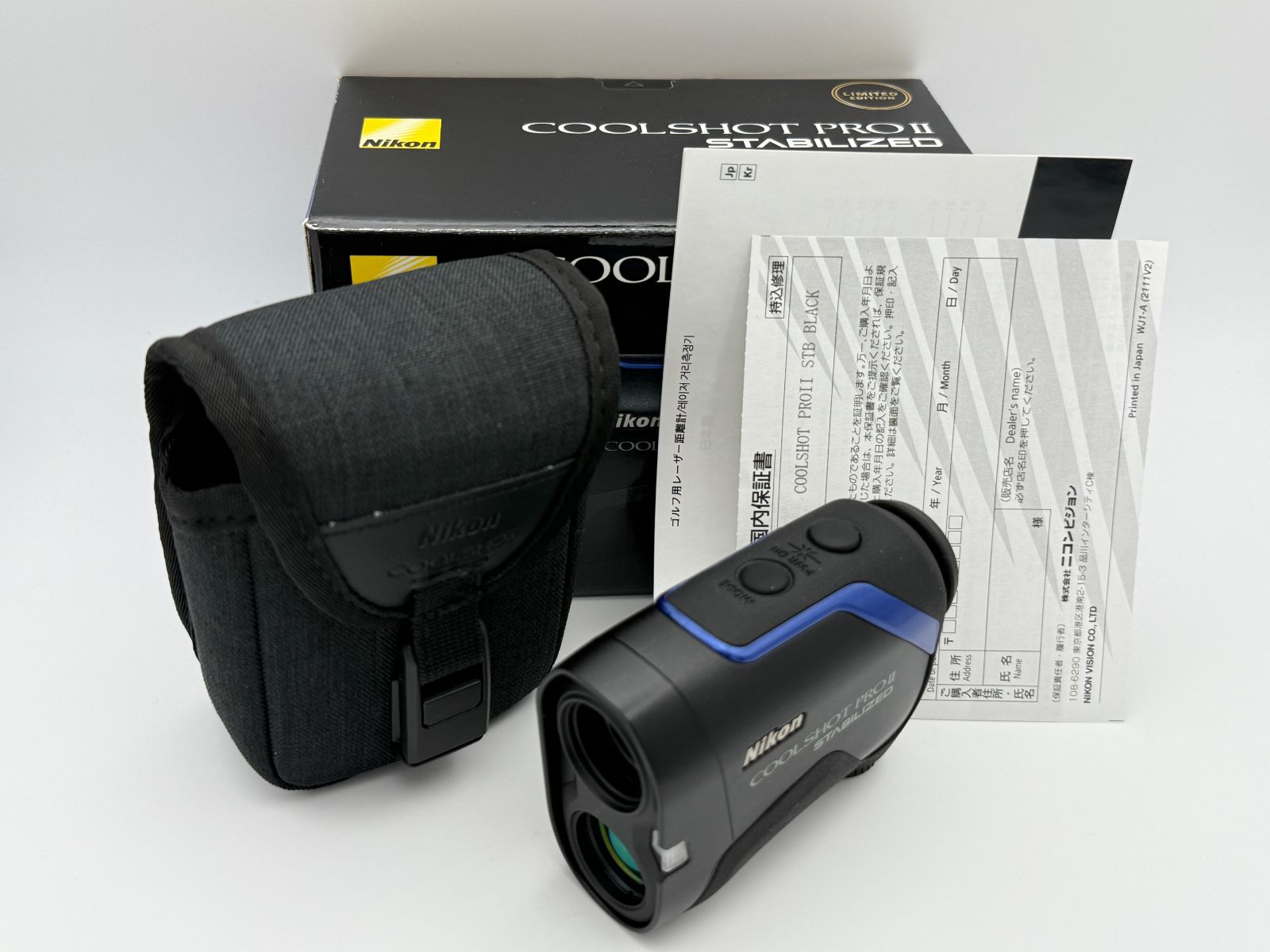 Nikon COOLSHOT PRO II STABILIZED BLACK ブラック ニコン クール