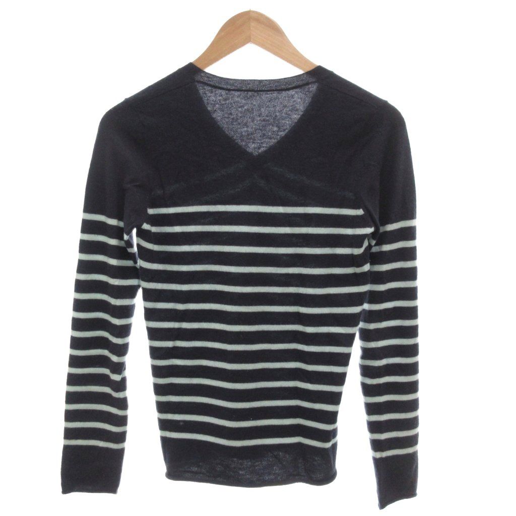 【激レア】Lucien Pellat-Finet カシミヤ Vネックニット　S ルシアンペラフィネ LUCIEN PELLAT-FINET Vネック ニット セーター