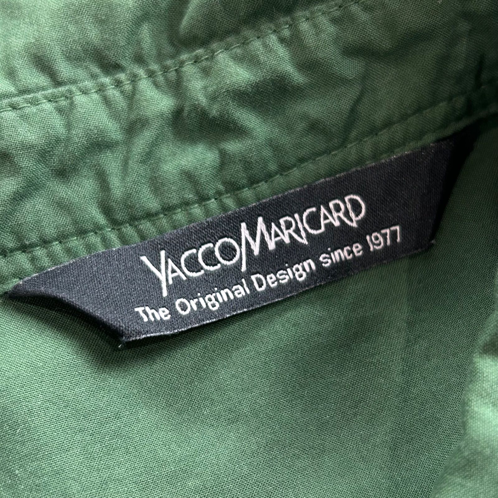 YACCO MARICARD ヤッコマリカルド 長袖 ピンタック シャツ ブラウス