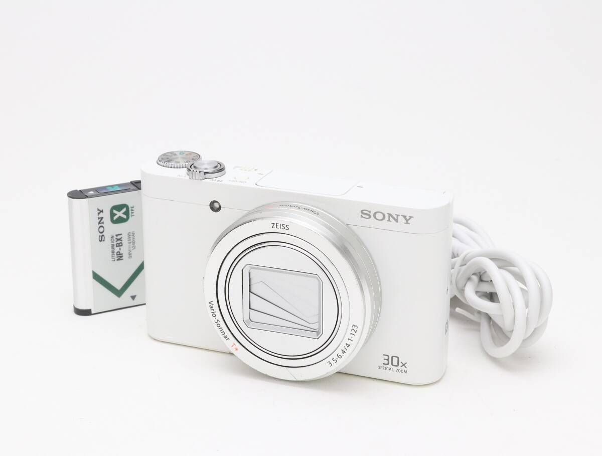B- (並品) SONY ソニー Cyber-Shot DSC-WX500 ホワイト 初期不良返品