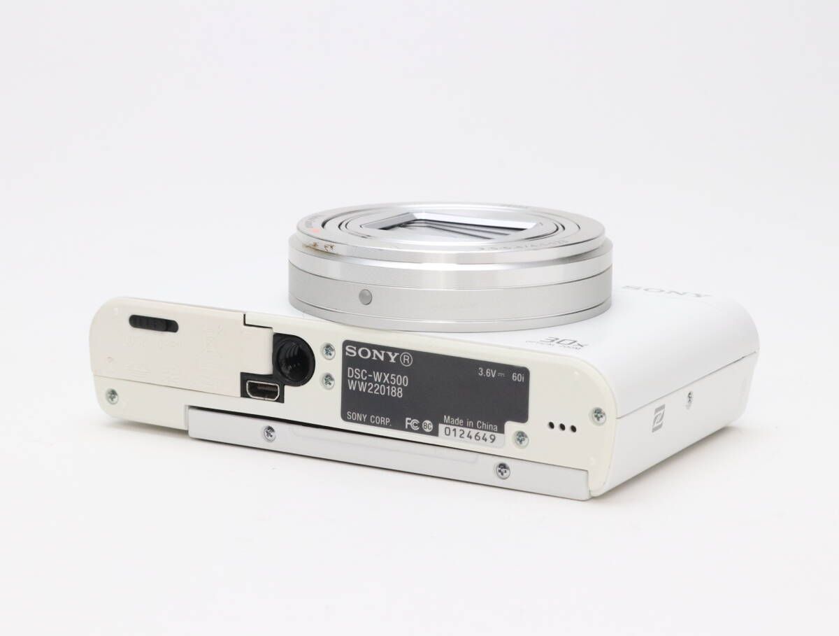 B- (並品) SONY ソニー Cyber-Shot DSC-WX500 ホワイト 初期不良返品
