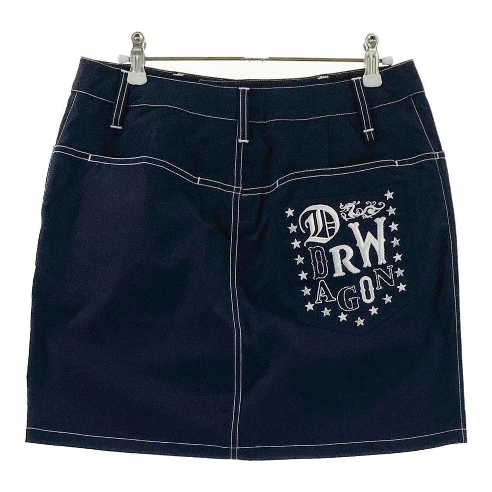 新品Dance With Dragon スター柄スカート サイズ3 サイズ：3 DANCE WITH DRAGON ダンスウィズドラゴン 刺繍スカート