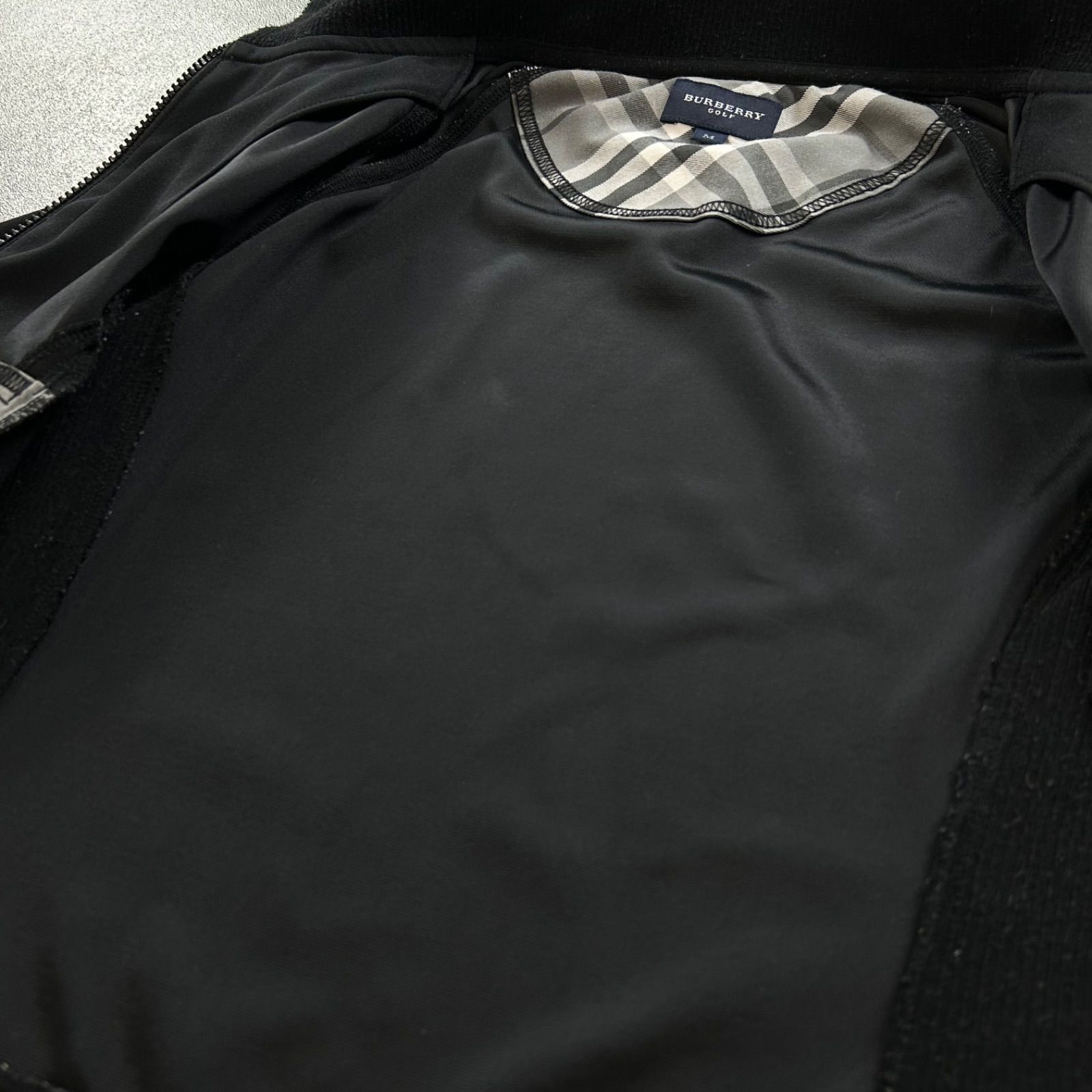 日本製 BURBERRY GOLF バーバリー ゴルフ トラックジャケット ジャージ