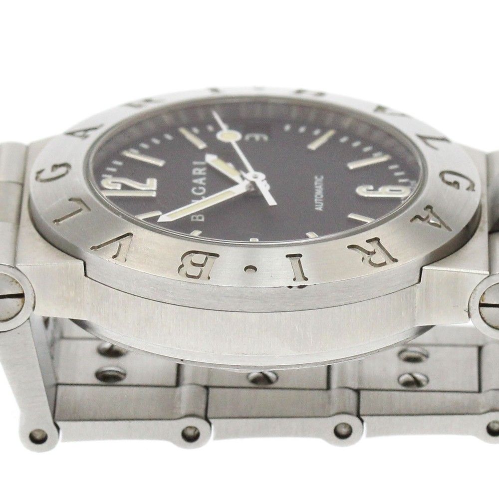 ブルガリ BVLGARI LCV29S ディアゴノ デイト 自動巻き レディース