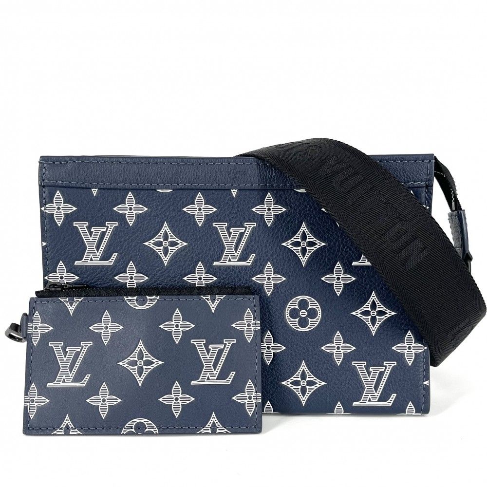 在庫一掃】 ルイヴィトン ショルダーバッグ メンズ モノグラムシャドウ