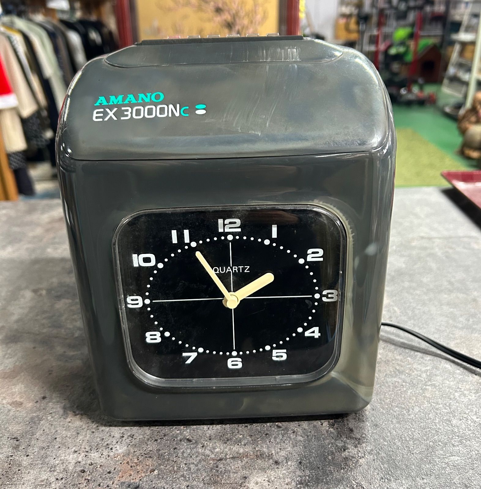 AMANO 電子 タイムレコーダー EX-3000NC 6423300 AMANO電子タイム
