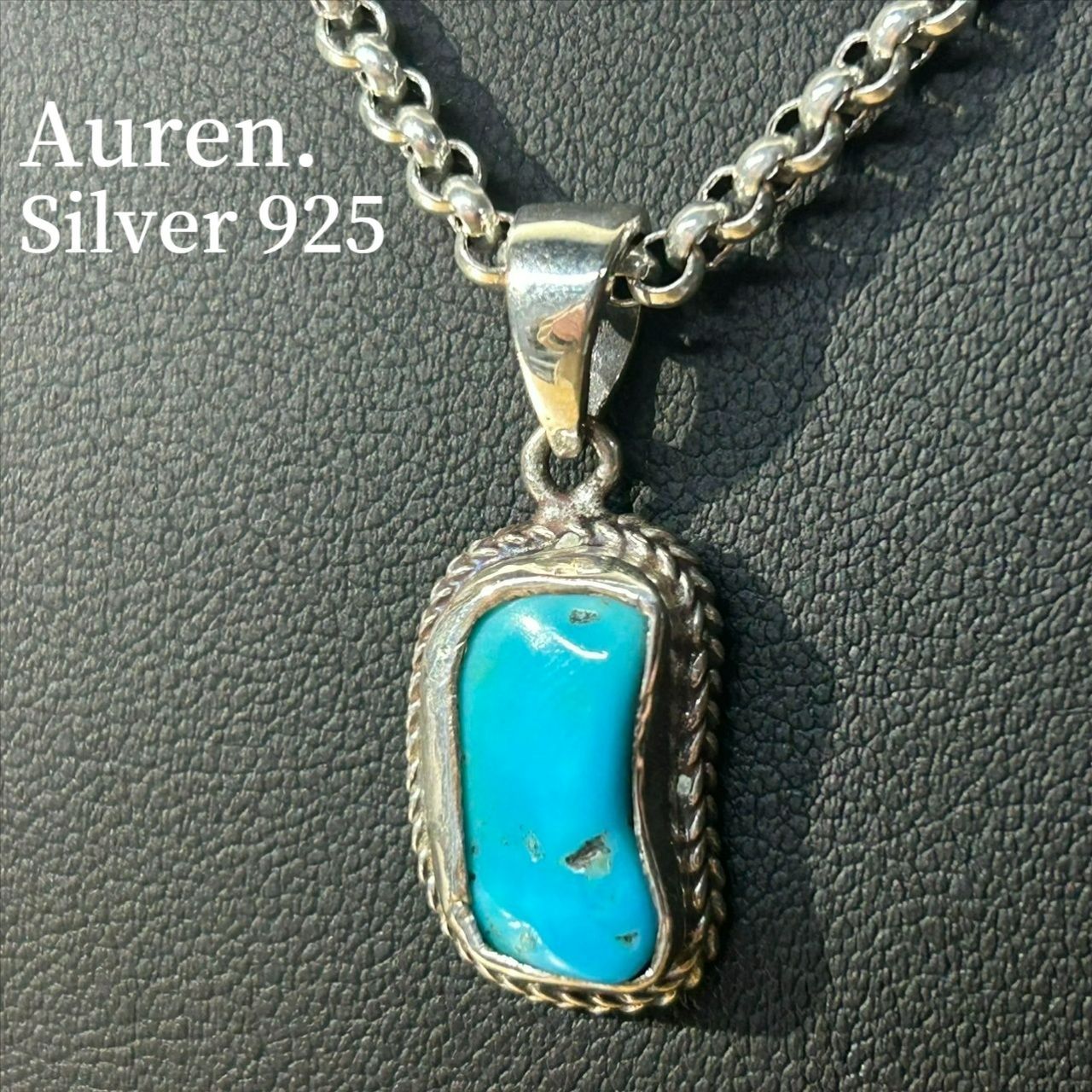 【DD刻印】sterling silver925 ターコイズ ペンダントトップ 新品未使用 Silver925 ターコイズ ペンダントトップ シルバー925