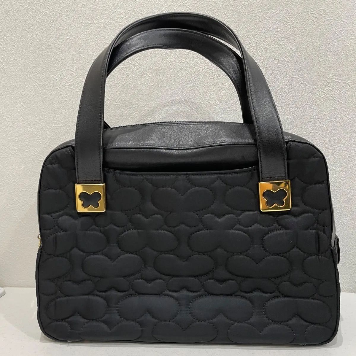 HANAE MORI ハナエモリ ハンドバッグ レザー - メルカリ