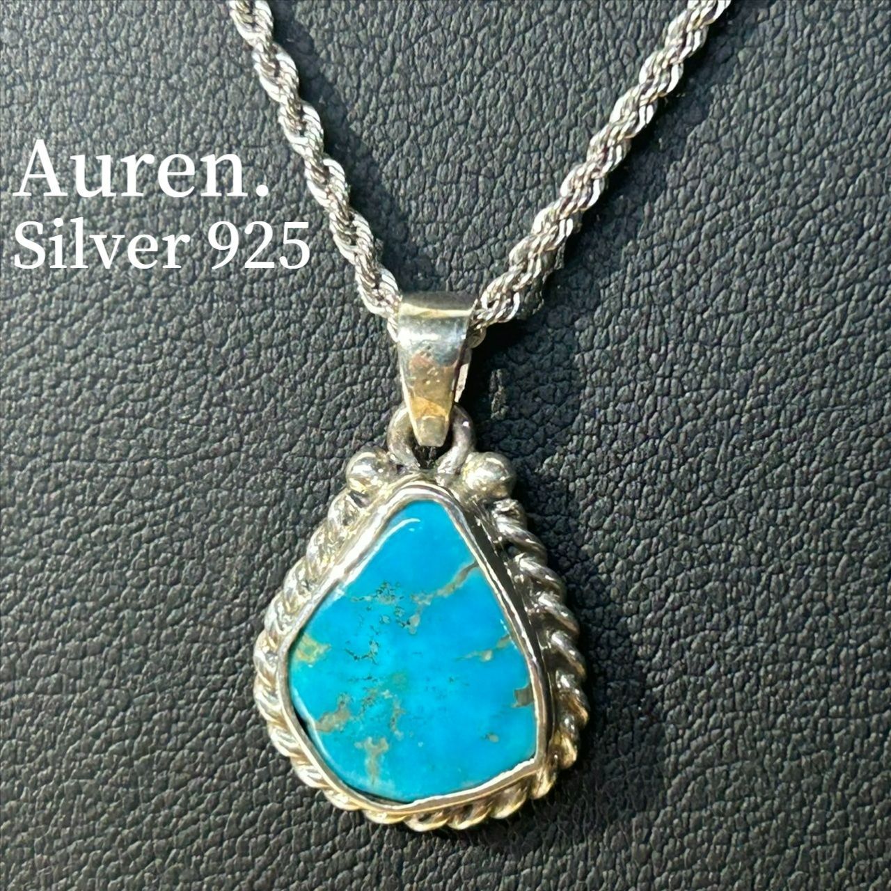 【DD刻印】sterling silver925 ターコイズ ペンダントトップ 新品未使用 Silver925 ターコイズ ペンダントトップ シルバー925