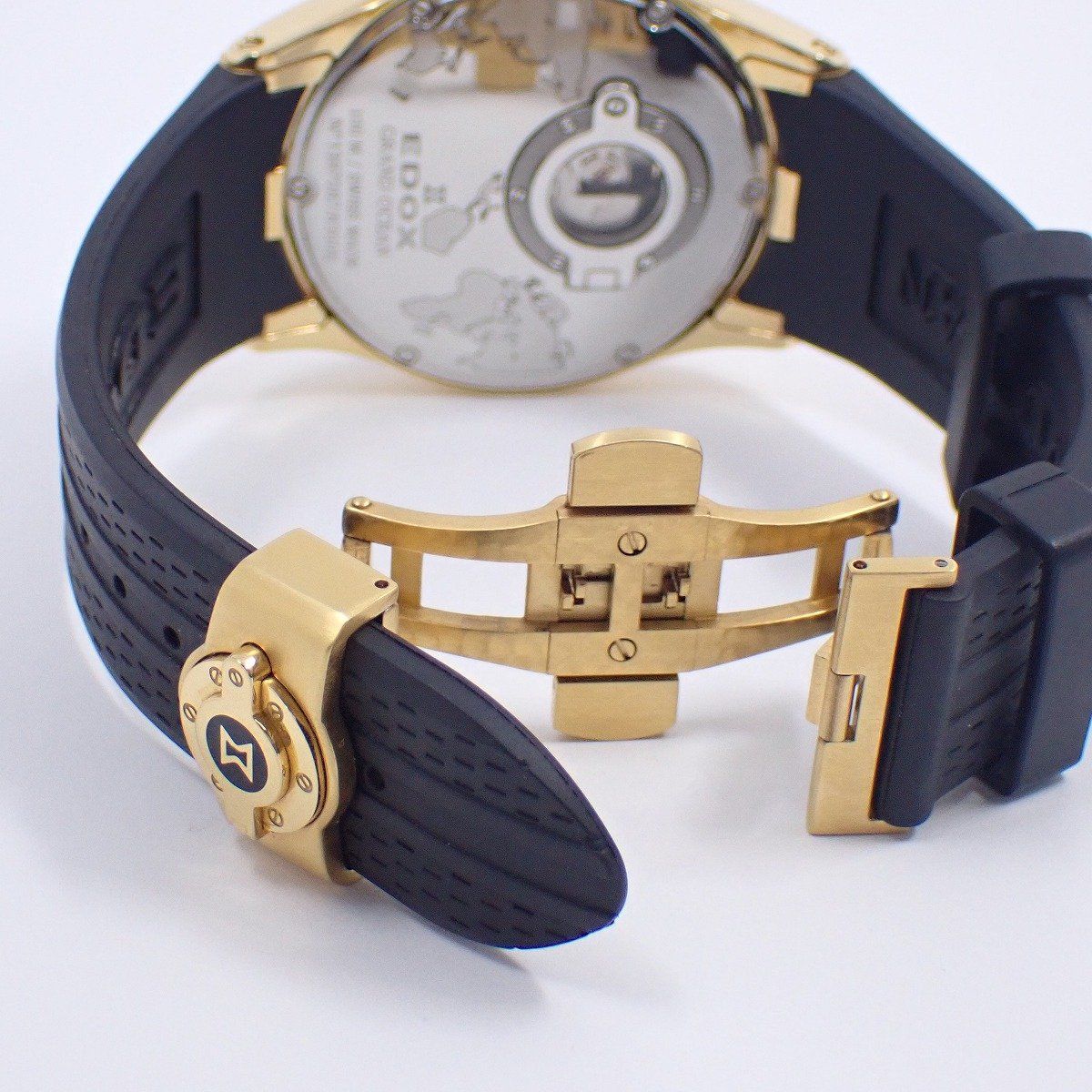 EDOX エドックス グランドオーシャン デイデイト 自動巻き メンズ